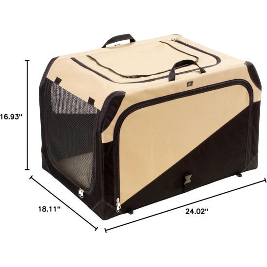 Hunter 44957 Dog Transportation Box Beige / Black Size M Hunter 44957 Dog Transportation Box Beige / Black Size M
