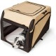 Hunter 44957 Dog Transportation Box Beige / Black Size M Hunter 44957 Dog Transportation Box Beige / Black Size M