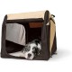 Hunter 44957 Dog Transportation Box Beige / Black Size M Hunter 44957 Dog Transportation Box Beige / Black Size M