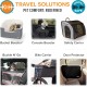 K&H Pet Products Travel Safety Pet Carrier Small Gray 17" x 16" x 15" K&H Pet Products Travel Safety Pet Carrier Small Gray 17" x 16" x 15"