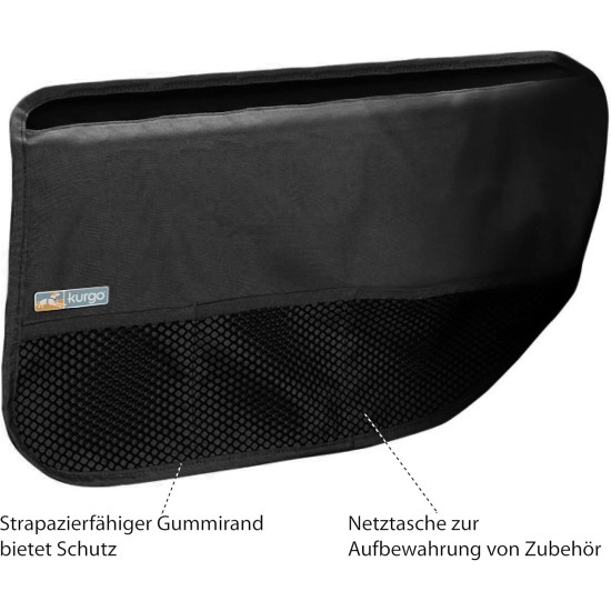 Kurgo Car Door Dog Cover, Car Door Protector for Pets, Waterproof Protection, Adjustable, Easy to Clean, Quick Installation, Travel Accessories for Pets, Sand, Grey or Black Kurgo Car Door Dog Cover, Car Door Protector for Pets, Waterproof Protection, Adjustable, Easy to Clean, Quick Installation, Travel Accessories for Pets, Sand, Grey or Black
