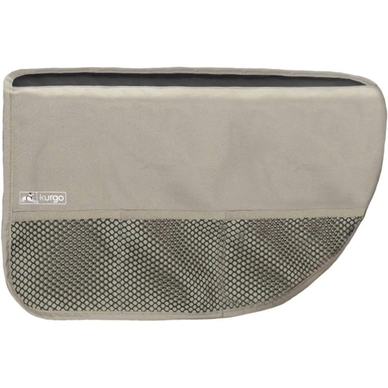 Kurgo Car Door Dog Cover, Car Door Protector for Pets, Waterproof Protection, Adjustable, Easy to Clean, Quick Installation, Travel Accessories for Pets, Sand, Grey or Black Kurgo Car Door Dog Cover, Car Door Protector for Pets, Waterproof Protection, Adjustable, Easy to Clean, Quick Installation, Travel Accessories for Pets, Sand, Grey or Black