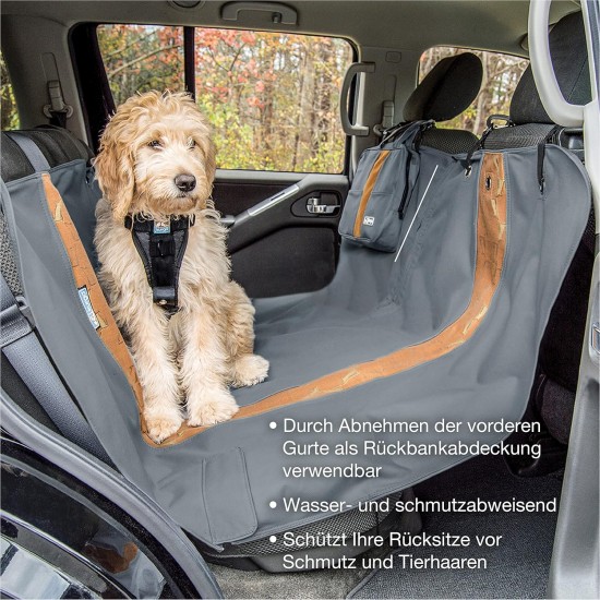 Kurgo Car Seat Cover for Pets, Dog Blanket for Car Rear Seat, Dog Hammock for Car, Protective Blanket Car Rear Seat, Water-Repellent, Reversible, Dog Blanket for Car, Truck And SUV, 140 cm Wide Kurgo Car Seat Cover for Pets, Dog Blanket for Car Rear Seat, Dog Hammock for Car, Protective Blanket Car Rear Seat, Water-Repellent, Reversible, Dog Blanket for Car, Truck And SUV, 140 cm Wide