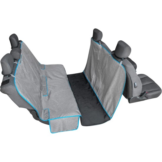 Kurgo Car Seat Cover for Pets, Dog Blanket for Car Rear Seat, Dog Hammock for Car, Protective Blanket Car Rear Seat, Water-Repellent, Reversible, Dog Blanket for Car, Truck And SUV, 140 cm Wide Kurgo Car Seat Cover for Pets, Dog Blanket for Car Rear Seat, Dog Hammock for Car, Protective Blanket Car Rear Seat, Water-Repellent, Reversible, Dog Blanket for Car, Truck And SUV, 140 cm Wide
