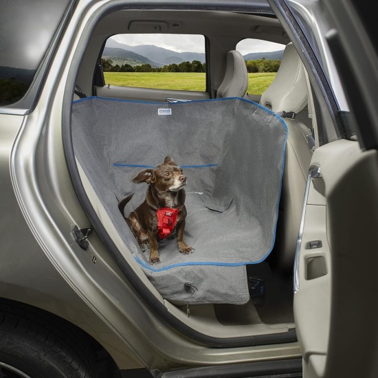 Kurgo Car Seat Cover for Pets, Dog Blanket for Car Rear Seat, Dog Hammock for Car, Protective Blanket Car Rear Seat, Water-Repellent, Reversible, Dog Blanket for Car, Truck And SUV, 140 cm Wide Kurgo Car Seat Cover for Pets, Dog Blanket for Car Rear Seat, Dog Hammock for Car, Protective Blanket Car Rear Seat, Water-Repellent, Reversible, Dog Blanket for Car, Truck And SUV, 140 cm Wide