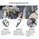 Kurgo Enhanced Tru-Fit Dog Harness, Crash Tested, Car Seat Tether, for Dogs Weighing 34 to 47 kg, Size XL, Black Kurgo Enhanced Tru-Fit Dog Harness, Crash Tested, Car Seat Tether, for Dogs Weighing 34 to 47 kg, Size XL, Black