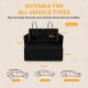 Toozey SUV Cargo Liner for Dogs, XL, Waterproof Dog Boot Seat Cover for Rear Boot Pet Cargo Cover Liner for SUV/Van/Truck, Black Toozey SUV Cargo Liner for Dogs, XL, Waterproof Dog Boot Seat Cover for Rear Boot Pet Cargo Cover Liner for SUV/Van/Truck, Black