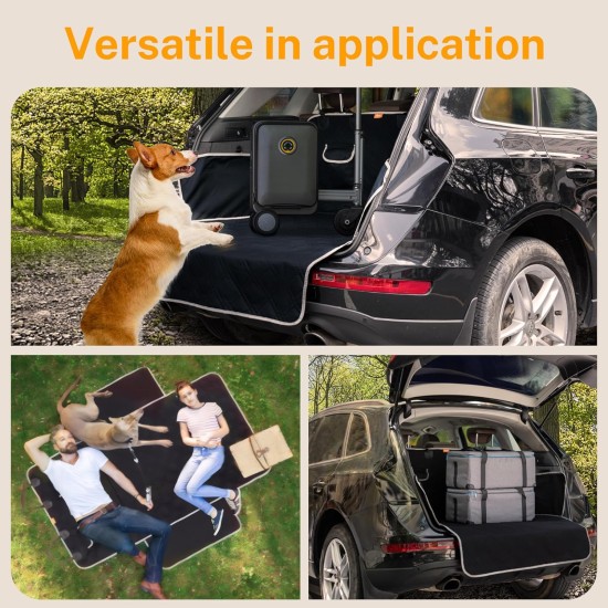 Toozey SUV Cargo Liner for Dogs, XL, Waterproof Dog Boot Seat Cover for Rear Boot Pet Cargo Cover Liner for SUV/Van/Truck, Black Toozey SUV Cargo Liner for Dogs, XL, Waterproof Dog Boot Seat Cover for Rear Boot Pet Cargo Cover Liner for SUV/Van/Truck, Black
