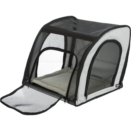 Trixie Car Seat, 44 × 37 × 40 cm, Grey/Black Trixie Car Seat, 44 × 37 × 40 cm, Grey/Black