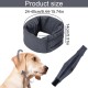 1 Piece Grey Soothing Earmuffs for Dogs, Pet Bandana, Easy Clean Head Guard for Dogs with Adjustable Self-Adhesive Tape
