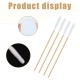 50 cotton buds, from dog ears, ear cleaner, long sticks, sticks for newborns, White 50 cotton buds, from dog ears, ear cleaner, long sticks, sticks for newborns, White
