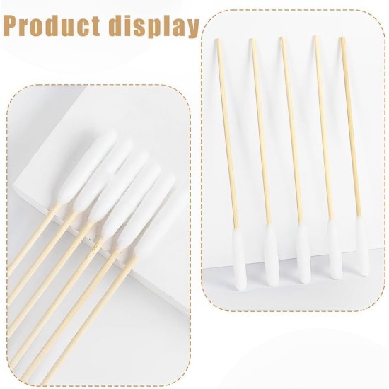 50 cotton buds, from dog ears, ear cleaner, long sticks, sticks for newborns, White 50 cotton buds, from dog ears, ear cleaner, long sticks, sticks for newborns, White