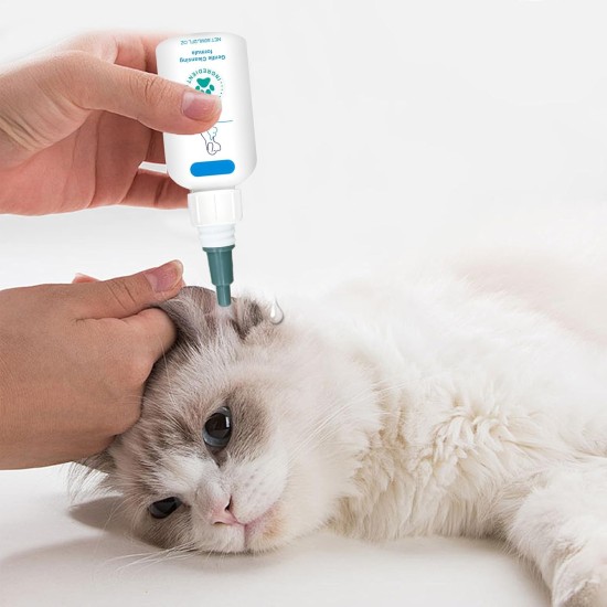 60 ml Ear Cleaner for Dogs, Ear Cleaner Dog, Ear Drops for Dogs, Dog Ear Cleaner, Cat Ear Cleaner, Ear Drops Dog, Ear Cleaner Dog, for Cleaning and Humidification 60 ml Ear Cleaner for Dogs, Ear Cleaner Dog, Ear Drops for Dogs, Dog Ear Cleaner, Cat Ear Cleaner, Ear Drops Dog, Ear Cleaner Dog, for Cleaning and Humidification
