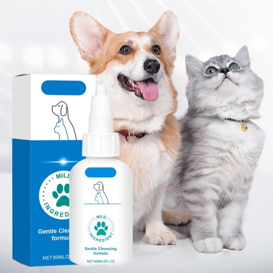 60 ml Ear Cleaner for Dogs, Ear Cleaner Dog, Ear Drops for Dogs, Dog Ear Cleaner, Cat Ear Cleaner, Ear Drops Dog, Ear Cleaner Dog, for Cleaning and Humidification 60 ml Ear Cleaner for Dogs, Ear Cleaner Dog, Ear Drops for Dogs, Dog Ear Cleaner, Cat Ear Cleaner, Ear Drops Dog, Ear Cleaner Dog, for Cleaning and Humidification