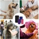 AIEX Pack of 4 Dog Head Covers, Soft Earmuffs for Dogs, Colourful Neckerchief Dog to Keep Warm, Noise Reduction, Relaxation AIEX Pack of 4 Dog Head Covers, Soft Earmuffs for Dogs, Colourful Neckerchief Dog to Keep Warm, Noise Reduction, Relaxation