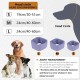 Aomig Earmuffs for Dogs, Dog Hat, Pet Dogs, Hearing Protection, Adjustable Ear Flap for Dogs with Stretch Bands, Dog Head Wrap, Neck Warmer, Dog Ear Protection, Hearing Protection for Dogs (Grey, S) Aomig Earmuffs for Dogs, Dog Hat, Pet Dogs, Hearing Protection, Adjustable Ear Flap for Dogs with Stretch Bands, Dog Head Wrap, Neck Warmer, Dog Ear Protection, Hearing Protection for Dogs (Grey, S)