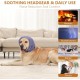 Aomig Earmuffs for Dogs, Dog Hat, Pet Dogs, Hearing Protection, Adjustable Ear Flap for Dogs with Stretch Bands, Dog Head Wrap, Neck Warmer, Dog Ear Protection, Hearing Protection for Dogs (Grey, S) Aomig Earmuffs for Dogs, Dog Hat, Pet Dogs, Hearing Protection, Adjustable Ear Flap for Dogs with Stretch Bands, Dog Head Wrap, Neck Warmer, Dog Ear Protection, Hearing Protection for Dogs (Grey, S)