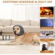 Aomig Earmuffs for Dogs, Dog Hat, Pet Dogs, Hearing Protection, Adjustable Ear Flap for Dogs with Stretch Bands, Dog Head Wrap, Neck Warmer, Dog Ear Protection, Hearing Protection for Dogs (Grey, S) Aomig Earmuffs for Dogs, Dog Hat, Pet Dogs, Hearing Protection, Adjustable Ear Flap for Dogs with Stretch Bands, Dog Head Wrap, Neck Warmer, Dog Ear Protection, Hearing Protection for Dogs (Grey, S)