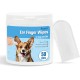 Avont Ear Care Finger Pads for Dogs & Cats, Soft & Mild Disposable Ear Cleaning Pads - Pack of 50