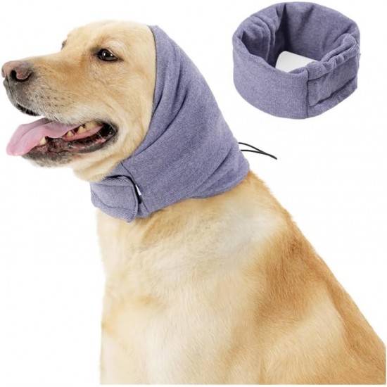 BWOOOWE Ear Protection for Dogs, Soothing Earmuffs for Dogs, Dog Scarf for Neck, Earmuffs, Forces for Anxiety Relief and Calming (Pessimistic, L) BWOOOWE Ear Protection for Dogs, Soothing Earmuffs for Dogs, Dog Scarf for Neck, Earmuffs, Forces for Anxiety Relief and Calming (Pessimistic, L)