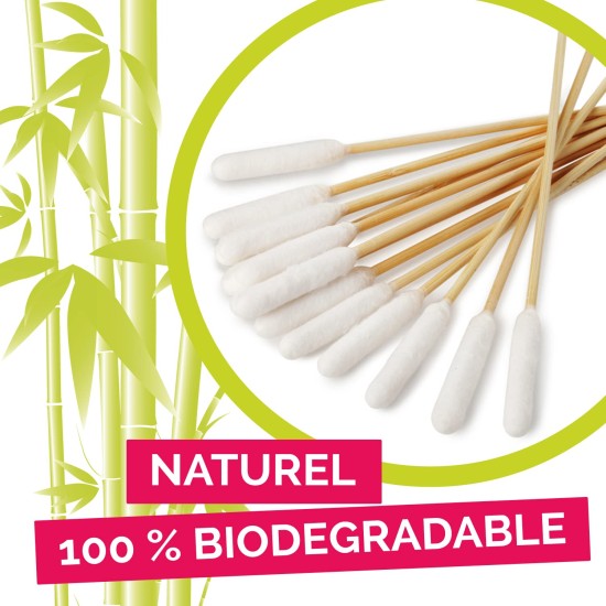 BambooStick Ear Cleaners for Dogs (Pack of 30) (Size: Small/Medium) BambooStick Ear Cleaners for Dogs (Pack of 30) (Size: Small/Medium)
