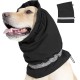 Blue Dream Island Dog Earmuffs Adjustable Waterproof Warm Cold Weather Headwear Ear Protection Noise Reducing Silent Tube Protector Anxiety Relieving Calming