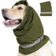 Blue Dream Island Dog Earmuffs Adjustable Waterproof Warm Cold Weather Headwear Ear Protection Noise Reducing Silent Tube Protector Anxiety Relieving Calming