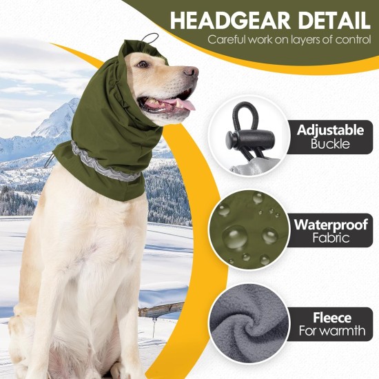 Blue Dream Island Dog Earmuffs Adjustable Waterproof Warm Cold Weather Headwear Ear Protection Noise Reducing Silent Tube Protector Anxiety Relieving Calming Blue Dream Island Dog Earmuffs Adjustable Waterproof Warm Cold Weather Headwear Ear Protection Noise Reducing Silent Tube Protector Anxiety Relieving Calming