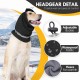 Blue Dream Island Dog Earmuffs Adjustable Waterproof Warm Cold Weather Headwear Ear Protection Noise Reducing Silent Tube Protector Anxiety Relieving Calming