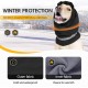 Blue Dream Island Dog Earmuffs Adjustable Waterproof Warm Cold Weather Headwear Ear Protection Noise Reducing Silent Tube Protector Anxiety Relieving Calming