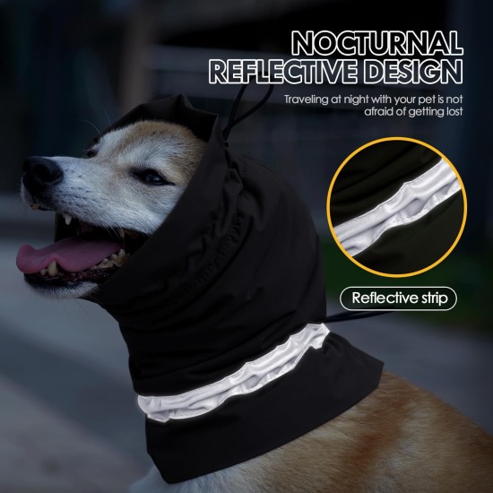 Blue Dream Island Dog Earmuffs Adjustable Waterproof Warm Cold Weather Headwear Ear Protection Noise Reducing Silent Tube Protector Anxiety Relieving Calming Blue Dream Island Dog Earmuffs Adjustable Waterproof Warm Cold Weather Headwear Ear Protection Noise Reducing Silent Tube Protector Anxiety Relieving Calming