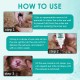 Bodiiwuliu 22 ml Pet Ear Mite Cleaning Solution, Pet Ear Mite Cleaning and Protection 2-in-1, Ear Cleaner, Against Bad Odours, Itching, Restores Hearing Comfort for Pets