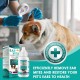 Bodiiwuliu 22 ml Pet Ear Mite Cleaning Solution, Pet Ear Mite Cleaning and Protection 2-in-1, Ear Cleaner, Against Bad Odours, Itching, Restores Hearing Comfort for Pets