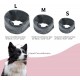 CAPASTEC Adjustable Calming Headband for Dogs with Magic Bands, Calming Hood for Dogs Against Anxiety, Keeps them Warm, Ear Protection Grey L CAPASTEC Adjustable Calming Headband for Dogs with Magic Bands, Calming Hood for Dogs Against Anxiety, Keeps them Warm, Ear Protection Grey L