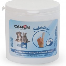 Camon Disposable Ear Cleaning Pads for Dogs and Cats with Aloe Vera and Witch Hazel Pack of 50 Camon Disposable Ear Cleaning Pads for Dogs and Cats with Aloe Vera and Witch Hazel Pack of 50