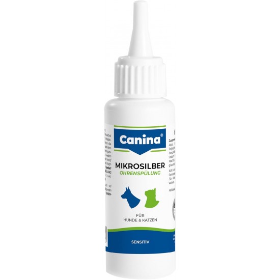 Canina 74261 5 Microsilver Ear Rinse, 100 ml (Pack of 1) Canina 74261 5 Microsilver Ear Rinse, 100 ml (Pack of 1)
