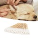 Cotton Buds 100 Pieces Cotton Buds for Dogs Cats Dog Ears Bamboo Professional Dirt Removal Bamboo Sticks for Cleaning Dog Ears Cotton Buds 100 Pieces Cotton Buds for Dogs Cats Dog Ears Bamboo Professional Dirt Removal Bamboo Sticks for Cleaning Dog Ears