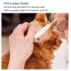 Cotton Buds 100 Pieces Cotton Buds for Dogs Cats Dog Ears Bamboo Professional Dirt Removal Bamboo Sticks for Cleaning Dog Ears Cotton Buds 100 Pieces Cotton Buds for Dogs Cats Dog Ears Bamboo Professional Dirt Removal Bamboo Sticks for Cleaning Dog Ears