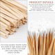 Cotton Buds Wooden Cotton Pack of 100 Dog Cotton Buds Applicator Dog Cotton Buds Ear Cleaner Long Wooden Handles Cotton Buds for Pets Dogs Cats 15 cm Cotton Buds Wooden Cotton Pack of 100 Dog Cotton Buds Applicator Dog Cotton Buds Ear Cleaner Long Wooden Handles Cotton Buds for Pets Dogs Cats 15 cm