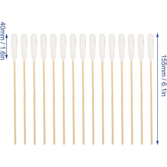 Cryfokt Bamboo Cotton Buds, 100 Pieces Long Cotton Buds, Earwax Cleaner, Cotton Buds, Soft Ear Cleaner for Cleaning Dog Ears, Makeup, Pet Care Cryfokt Bamboo Cotton Buds, 100 Pieces Long Cotton Buds, Earwax Cleaner, Cotton Buds, Soft Ear Cleaner for Cleaning Dog Ears, Makeup, Pet Care
