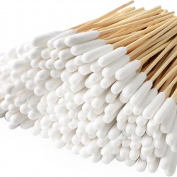 DASHUAIGE Pack of 120 Ear Cleaning for Dogs Wood Pets Ear Cleaner Ear Cleaning Sticks Pet Long Cotton Buds Dog Cotton Buds for Pets, Cats, Dogs, 15 cm DASHUAIGE Pack of 120 Ear Cleaning for Dogs Wood Pets Ear Cleaner Ear Cleaning Sticks Pet Long Cotton Buds Dog Cotton Buds for Pets, Cats, Dogs, 15 cm