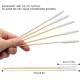 DASHUAIGE Pack of 120 Ear Cleaning for Dogs Wood Pets Ear Cleaner Ear Cleaning Sticks Pet Long Cotton Buds Dog Cotton Buds for Pets, Cats, Dogs, 15 cm DASHUAIGE Pack of 120 Ear Cleaning for Dogs Wood Pets Ear Cleaner Ear Cleaning Sticks Pet Long Cotton Buds Dog Cotton Buds for Pets, Cats, Dogs, 15 cm