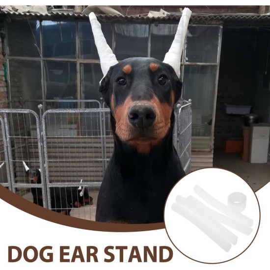 DECHOUS Dobermann Ear Standing Aid Set - Special Tape for Ear Care - Ear Support and Support - Ideal for Puppies and Large Dogs Foam Accessories for Healthy Ears DECHOUS Dobermann Ear Standing Aid Set - Special Tape for Ear Care - Ear Support and Support - Ideal for Puppies and Large Dogs Foam Accessories for Healthy Ears