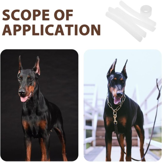 DECHOUS Dobermann Ear Standing Aid Set - Special Tape for Ear Care - Ear Support and Support - Ideal for Puppies and Large Dogs Foam Accessories for Healthy Ears DECHOUS Dobermann Ear Standing Aid Set - Special Tape for Ear Care - Ear Support and Support - Ideal for Puppies and Large Dogs Foam Accessories for Healthy Ears