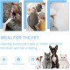 Dog Cotton Buds Long, Pack of 50 Pet Ear Cleaners Long, Ear Cleaning Sticks Pet with Wide Head - for Pets Dogs, Cats (15 cm), High-Quality Cotton