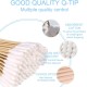 Dog Cotton Buds Long, Pack of 50 Pet Ear Cleaners Long, Ear Cleaning Sticks Pet with Wide Head - for Pets Dogs, Cats (15 cm), High-Quality Cotton