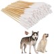 Dog Cotton Buds, Pack of 50 Pet Ear Cleaners Long, Dog Ear Cleaning Sticks, Wooden Ear Cleaning for Pets, Dogs, Ear Cleaning Sticks for Pets, Dogs, Cats, 12 cm Dog Cotton Buds, Pack of 50 Pet Ear Cleaners Long, Dog Ear Cleaning Sticks, Wooden Ear Cleaning for Pets, Dogs, Ear Cleaning Sticks for Pets, Dogs, Cats, 12 cm