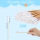 Dog Cotton Buds, Pack of 50 Pet Ear Cleaners, Long, Ear Cleaning Sticks, Pet with Wide Head - for Pets, Dogs, Cats (15 cm) Dog Cotton Buds, Pack of 50 Pet Ear Cleaners, Long, Ear Cleaning Sticks, Pet with Wide Head - for Pets, Dogs, Cats (15 cm)