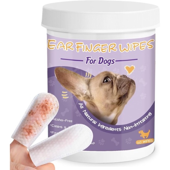 Dog Ear Cleaner, Finger Wipes, Ear Care, Dog Ear Wipes Reduce Earwax Collection, Ear Wipes for Dogs, Soothing Odor, Dog Supplies, Ear Cleaner Wipes, Remove Dog Ear Cleaner, Finger Wipes, Ear Care, Dog Ear Wipes Reduce Earwax Collection, Ear Wipes for Dogs, Soothing Odor, Dog Supplies, Ear Cleaner Wipes, Remove