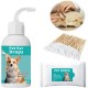 Dog Ear Drops, Cotton Buds for Dogs, Ear Cleaner for Dogs and Cats, Removes Wax and Odours, Pet Ear Cleaner for Dogs and Cats, Dog Ear Wax, Dirt, Odour Remover, 60 ml Dog Ear Drops, Cotton Buds for Dogs, Ear Cleaner for Dogs and Cats, Removes Wax and Odours, Pet Ear Cleaner for Dogs and Cats, Dog Ear Wax, Dirt, Odour Remover, 60 ml